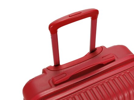 Чемодан TORBER В Отпуск, красный, ABS-пластик, 45 х 27 х 68 см, 63 л, 3,1 кг Чемодан TORBER В Отпуск, красный, ABS-пластик, 45 х 27 х 68 см, 63 л, 3,1 кг