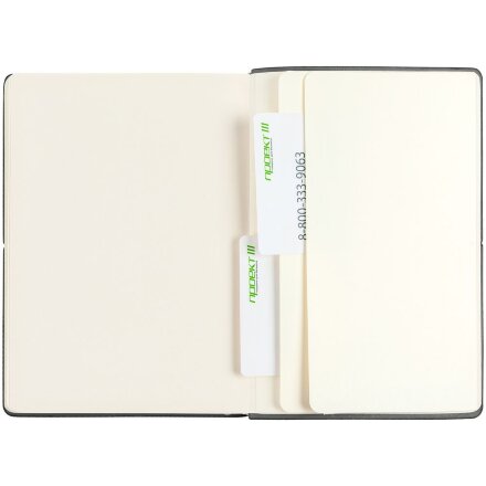 Ежедневник Kuka, недатированный, черный Ежедневник Kuka, недатированный, черный