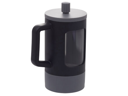 Френч-пресс Double Tone, черный-серый