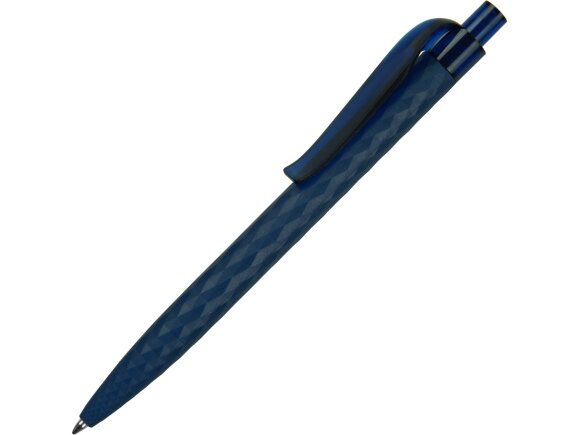 Ручка шариковая Prodir QS 01 PMT, синий с нанесением логотипа