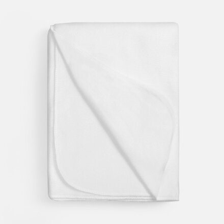 Флисовый плед Warm&Peace XL, белый Флисовый плед Warm&Peace XL, белый