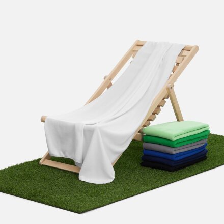 Флисовый плед Warm&Peace XL, белый Флисовый плед Warm&Peace XL, белый