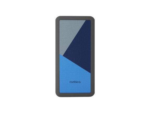 Внешний аккумулятор Rombica NEO Bright 1C, синий с нанесением логотипа