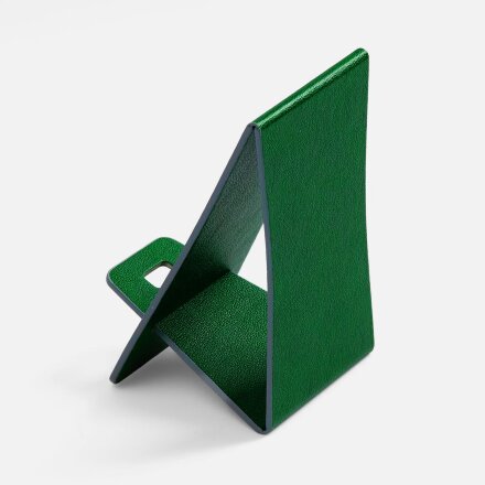 Подставка для телефона Petrus, зеленая Подставка для телефона Petrus, зеленая