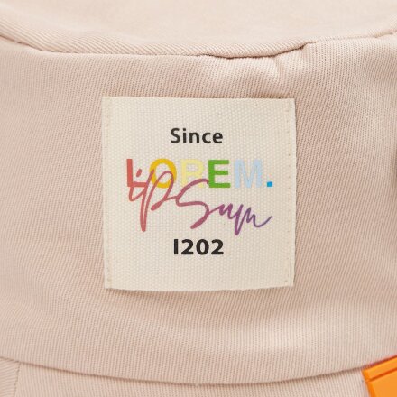 Лейбл хлопковый Doni, L, неокрашенный