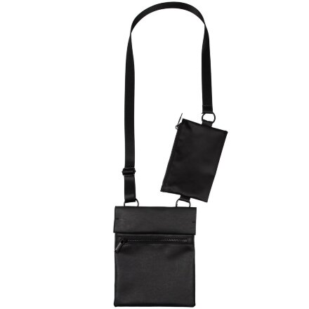 Сумка через плечо ringLink с отстегивающимся органайзером, черная Сумка через плечо ringLink с отстегивающимся органайзером, черная