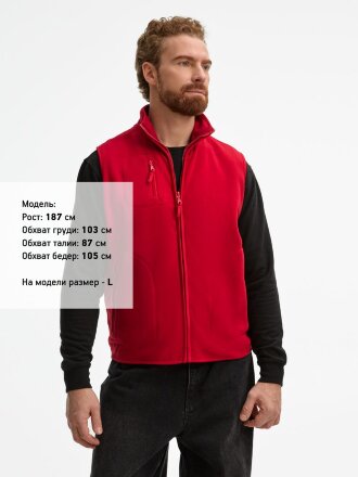 Жилет Norway красный