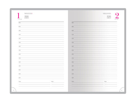 Ежедневник А5 полудатированный Boss, темно-синий Ежедневник А5 полудатированный Boss, темно-синий