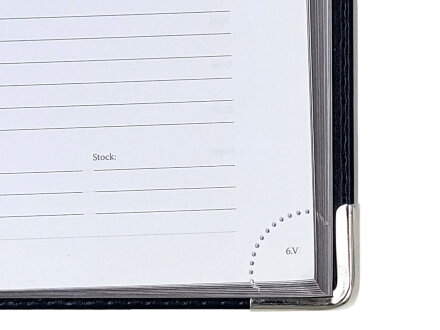 Ежедневник А5 полудатированный Boss, темно-синий Ежедневник А5 полудатированный Boss, темно-синий