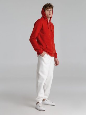 Толстовка на молнии с капюшоном Siverga Heavy 2.0, красная Толстовка на молнии с капюшоном Siverga Heavy 2.0, красная