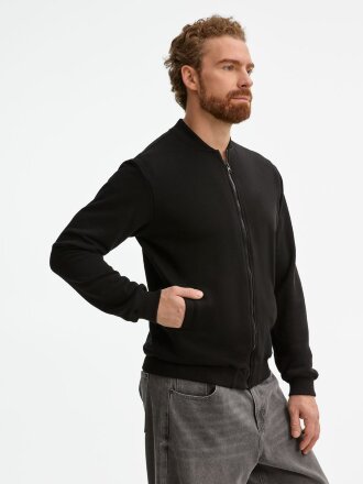 Бомбер унисекс Townie, черный Бомбер унисекс Townie, черный