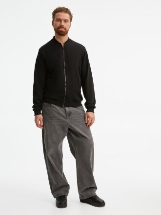 Бомбер унисекс Townie, черный Бомбер унисекс Townie, черный