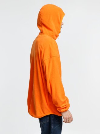 Анорак флисовый унисекс Fliska, оранжевый Анорак флисовый унисекс Fliska, оранжевый