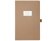 Ежедневник недатированный А5 Total beige с нашивкой, бежевый