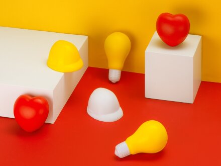 Антистресс Лампочка, желтый Антистресс Лампочка, желтый