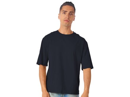 Футболка оверсайз Liyon унисекс, темно-синий Футболка оверсайз Liyon унисекс, темно-синий