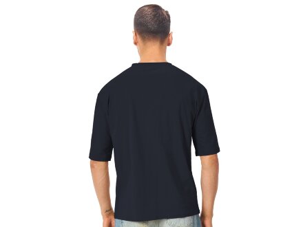 Футболка оверсайз Liyon унисекс, темно-синий Футболка оверсайз Liyon унисекс, темно-синий