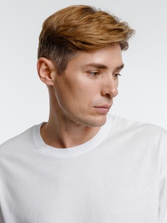 Футболка оверсайз унисекс Base Space, белая Футболка оверсайз унисекс Base Space, белая