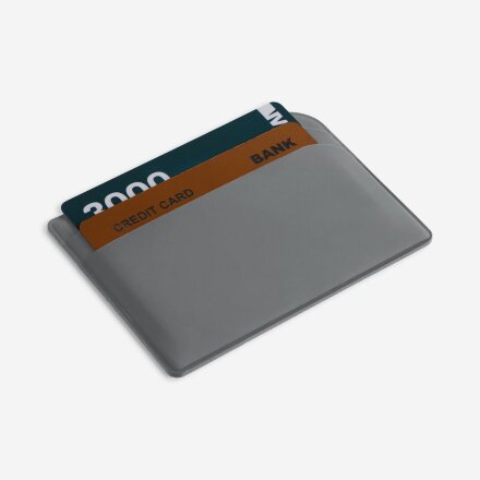 Чехол для карточек Dorset, серый Чехол для карточек Dorset, серый