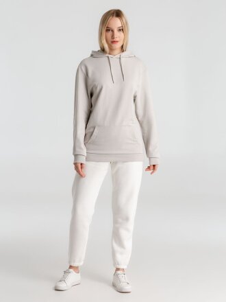 Толстовка с капюшоном унисекс Hoodie, дымчато-серая Толстовка с капюшоном унисекс Hoodie, дымчато-серая