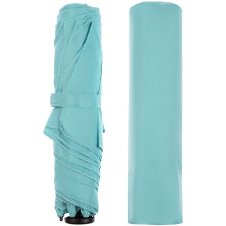 Зонт складной Zero 99, голубой Зонт складной Zero 99, голубой