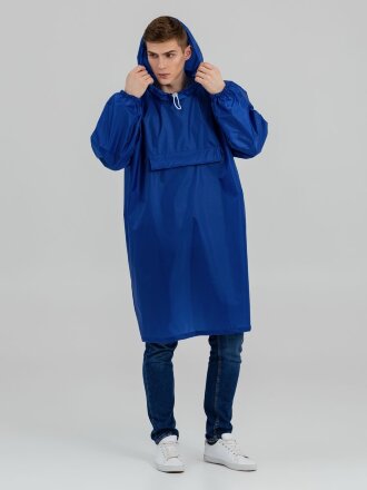 Дождевик-анорак Alatau, ярко-синий, единый размер Дождевик-анорак Alatau, ярко-синий, единый размер