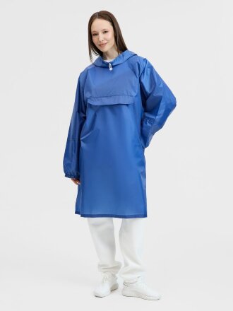 Дождевик-анорак Alatau, ярко-синий, единый размер