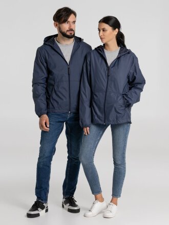 Ветровка Turvind, темно-синяя Ветровка Turvind, темно-синяя