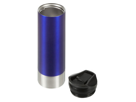 Герметичная термокружка c двойными стенками и медным слоем Torrid, 470 мл, темно-синий Герметичная термокружка c двойными стенками и медным слоем Torrid, 470 мл, темно-синий