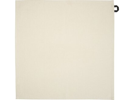 Alora кухонное полотенце из переработанного хлопка плотностью 200 г/м² - сплошной черный