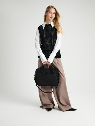 Сумка для ноутбука Delegate, черная Сумка для ноутбука Delegate, черная