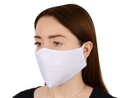 Маска для лица многоразовая, белый Маска для лица многоразовая, белый