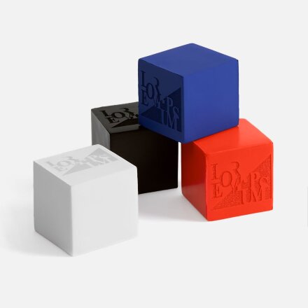 Антистресс «Кубик», черный Антистресс «Кубик», черный