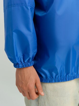 Дождевик-анорак Alatau, укороченный, синий, единый размер Дождевик-анорак Alatau, укороченный, синий, единый размер
