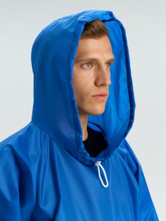 Дождевик-анорак Alatau, укороченный, синий, единый размер Дождевик-анорак Alatau, укороченный, синий, единый размер