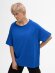Футболка унисекс оверсайз T2, синяя
