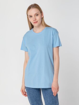 Футболка унисекс Regent 150, голубая Футболка унисекс Regent 150, голубая