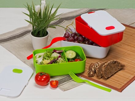 Ланч-бокс Neo, синий Ланч-бокс Neo, синий