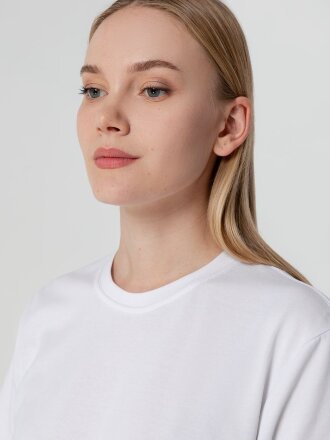 Футболка унисекс Sublimatism, белая Футболка унисекс Sublimatism, белая