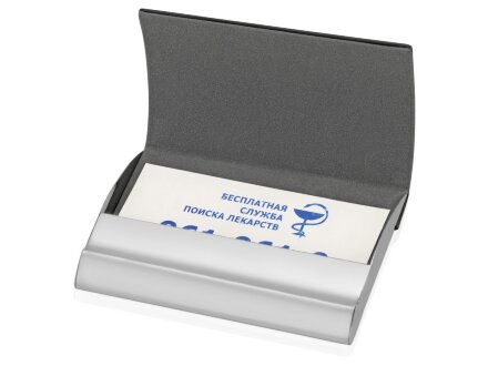 Набор Партнер: визитница, ручка шариковая, черный Набор Партнер: визитница, ручка шариковая, черный