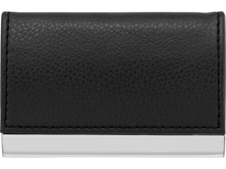 Набор Партнер: визитница, ручка шариковая, черный Набор Партнер: визитница, ручка шариковая, черный