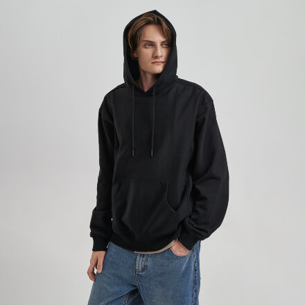 Худи релакс унисекс ADVENTURE, черный, размер M/L