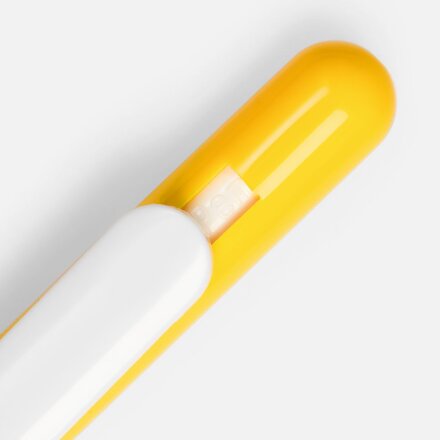 Ручка шариковая Swiper, желтая с белым Ручка шариковая Swiper, желтая с белым