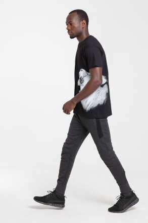 Футболка Like a Lion, черная Футболка Like a Lion, черная