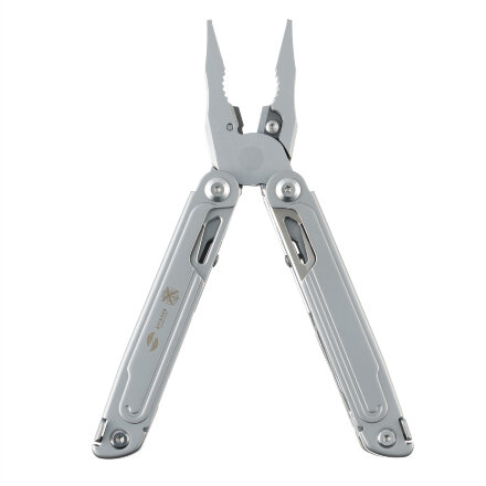 Мультитул Stinger, 113 х 22 мм, 21 функция, сталь, серебристый, в картонной коробке, в комплекте нейлоновый чехол Мультитул Stinger, 113 х 22 мм, 21 функция, сталь, серебристый, в картонной коробке, в комплекте нейлоновый чехол