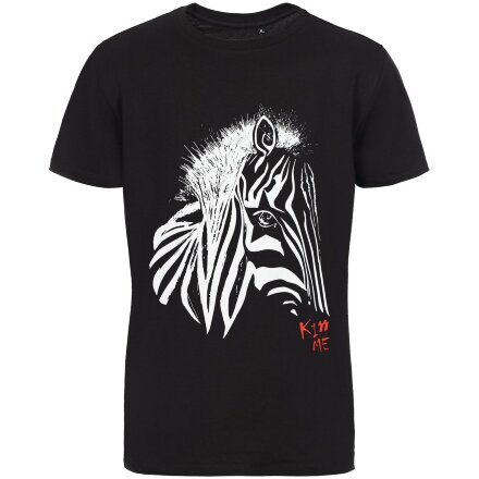 Футболка мужская «Арт-рокстар. Kiss Me», черная Футболка мужская «Арт-рокстар. Kiss Me», черная