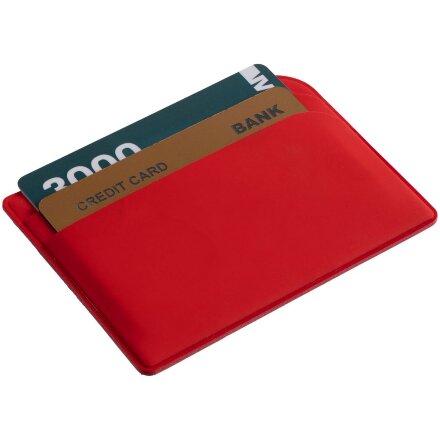 Чехол для карточек Dorset, красный Чехол для карточек Dorset, красный
