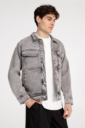 Куртка джинсовая O2, серая Куртка джинсовая O2, серая