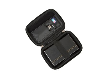 Чехол для жесткого диска из кожзама 9102, черный Чехол для жесткого диска из кожзама 9102, черный