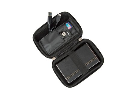 Чехол для жесткого диска из кожзама 9102, черный Чехол для жесткого диска из кожзама 9102, черный